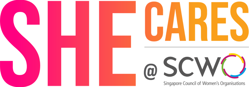 SHE Cares logo